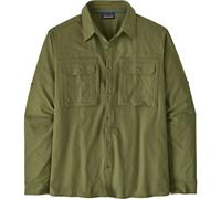 PATAGONIA M's L/s Self Guided Sun Shirt - Hombre - Verde - talla S- modelo 2026