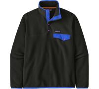 Patagonia M's LW Synch Snap-T P/O forro polar hombre - Black w/P6 Blue - M