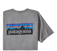 Patagonia M's P-6 Logo Responsibili-Tee camiseta hombre - Gravel Heather - M