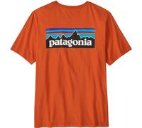 Patagonia M's P-6 Logo T-Shirt camiseta hombre - Coal Orange - XL