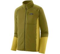 PATAGONIA M's R1 Hybrid Jacket - Hombre - Verde / Amarillo - talla L- modelo 2025