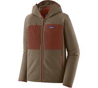 PATAGONIA M's R2 Techface Hoody - Hombre - Marrón / Gris - talla M- modelo 2026