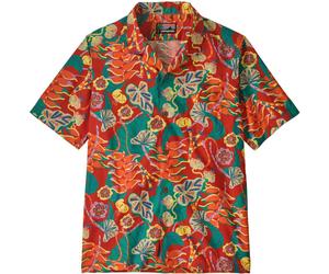 PATAGONIA M's Tidal Threads Camp Shirt - Hombre - Narnaja / Rojo / Verde - talla M- modelo 2026