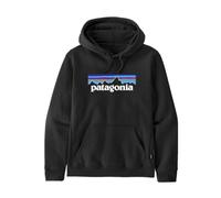 Patagonia P-6 Logo Uprisal Sudadera con Capucha, Negro/Blanco, XL, Negro/Blanco, XL