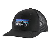 Patagonia P-6 Logo Trucker Casquettes / bandeaux TU Noir