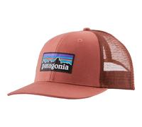 PATAGONIA P6 Logo Trucker Hat - Hombre - Rojo - talla única- modelo 2026