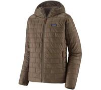 Patagonia - Plumíferos esquí - M's Nano Puff Hoody Marlow Brown - Talla S - Marrón Marrón S