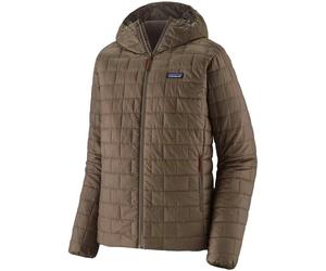 Patagonia - Plumíferos esquí - M's Nano Puff Hoody Marlow Brown - Talla S - Marrón Marrón S
