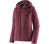 Patagonia - Plumíferos esquí mujer - W's Nano Puff Hoody Berry Fig - Talla S - Púrpura Púrpura S
