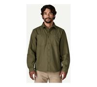 Patagonia - Point Reyes Canvas Shirt - Shirts - Hombre - Verde - S -