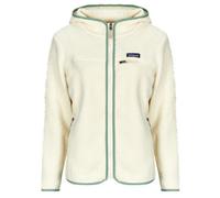 Patagonia - Marcas - W's Retro Pile Hoody Natural w/Ellwood Green para Mujer - Talla S - Beige Beige S