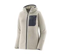 Patagonia R1 Air Full-Zip Chaqueta de fleece con capucha para mujer blanco S