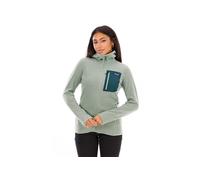 Patagonia - W's R1 Air Full-Zip Hoody Ellwood Green para Mujer - Talla L - Verde Verde L