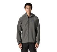 Patagonia R1 TechFace Hooded hombre chaqueta | EU M in Forge Grey