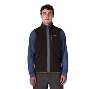 Patagonia Retro Pile Fleece chaleco polar para hombre | EU M in Black/Forge Grey