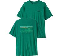 Patagonia - Ropa de senderismo - M's Cap Cool Daily Shirt '73 Skyline Gem Green Light Gem Green X-Dye - Talla XL - Verde Verde XL