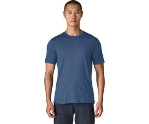 Patagonia - Ropa de senderismo - M's Cap Cool Merino Blend Shirt Coal Orange de Lana - Talla M - Naranja Naranja M