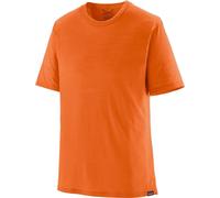 Patagonia - Ropa de senderismo - M's Cap Cool Merino Blend Shirt Coal Orange de Lana - Talla XL - Naranja Naranja XL