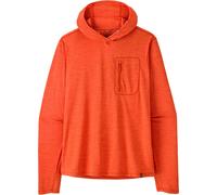 Patagonia - Ropa de senderismo - M's Cap Cool Sun Hoody Coal Orange Light Coal Orange X-Dye - Talla S - Naranja Naranja S