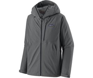 Patagonia - Ropa de senderismo - M's Granite Crest Rain Jkt Forge Grey w/Black de Nylon - Talla S - Gris Gris S