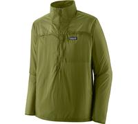 Patagonia - Ropa de senderismo - M's Houdini Stash 1/2 Zip P/O Caper Green de Softshell - Talla S - Verde Verde S
