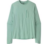 Patagonia - Ropa de senderismo - M's L/S Cap Cool Sun Shirt Thermal Blue Thin Ice X-Dye - Talla M - Azul Azul M