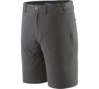 Patagonia - Ropa de senderismo - M's Terravia Trail Shorts - 10 in. Forge Grey - Talla 28 US - Gris Gris 28 US