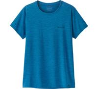 PATAGONIA W's Cap Cool Daily Shirt - Boardshort Logo - Mujer - Azul - talla XS- modelo 2026