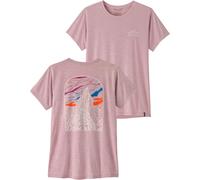 Patagonia - Ropa de senderismo mujer - W's Cap Cool Daily Shirt Cloud Crag Quiet Violet para Mujer - Talla M - Púrpura Púrpura M