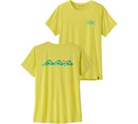 Patagonia - Ropa de senderismo mujer - W's Cap Cool Daily Shirt Trailcheck Lemon Zest para Mujer - Talla S - Amarillo Amarillo S