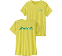 Patagonia - Ropa de senderismo mujer - W's Cap Cool Daily Shirt Trailcheck Lemon Zest para Mujer - Talla XS - Amarillo Amarillo XS
