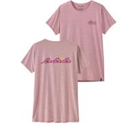 Patagonia - Ropa de senderismo mujer - W's Cap Cool Daily Shirt Trailcheck Quiet Violet para Mujer - Talla M - Púrpura Púrpura M