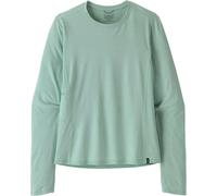 Patagonia - Ropa de senderismo mujer - W's L/S Cap Cool Sun Shirt Thermal Blue Thin Ice X-Dye para Mujer - Talla M - Azul Azul M