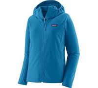 Patagonia - Ropa de senderismo mujer - W's R1 CrossStrata Hoody Aquatic Blue para Mujer de Softshell - Talla S - Azul Azul S
