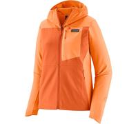Patagonia - Ropa de senderismo mujer - W's R1 CrossStrata Hoody Rock Melon para Mujer - Talla S - Naranja Naranja S