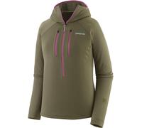 Patagonia - Ropa de senderismo mujer - W's R1 Ultralight Hoody Basin Green para Mujer - Talla S - Verde Verde S
