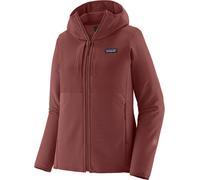 Patagonia - Ropa de senderismo mujer - W's R2 CrossStrata Hoody Dark Ruby para Mujer - Talla L - Rojo Rojo L
