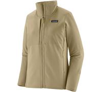 Patagonia - Ropa de senderismo mujer - W's R2 CrossStrata Jkt Weathered Stone - Talla L - Gris Gris L