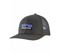 Patagonia - Ropa de senderismo - P-6 Logo Trucker Hat Forge Grey - Gris Gris one size