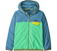 Patagonia - Ropa para niños - K's Micro D Snap-T Jkt Early Teal w/Shore Blue - Talla Infantil XXL - Azul Azul XXL