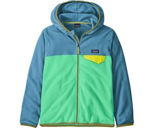 Patagonia - Ropa para niños - K's Micro D Snap-T Jkt Early Teal w/Shore Blue - Talla Infantil XXL - Azul Azul XXL