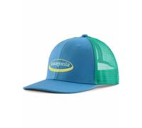 Patagonia - Ropa para niños - K's Trucker Hat '95 Oval Logo Shore Blue - Azul Azul one size