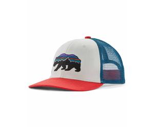 Patagonia - Ropa para niños - K's Trucker Hat Fitz Roy Bear Birch White - Beige Beige one size