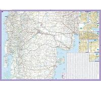 Patagonia Rutas 1:1.400.000 mapa de carreteras. Firestone.