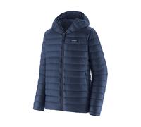 Patagonia Sudadera de plumón para hombre con capucha azul M