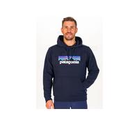 Patagonia sudadera P-6 Logo Uprisal XS Azul marino
