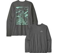 Patagonia - Sudaderas - M's LW Cloud Crag Wildrise Crew Ink Black - Talla S - Negro Negro S