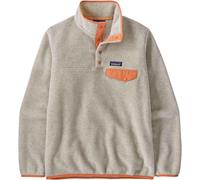 Patagonia - Sudaderas - W's LW Synch Snap-T P/O Oatmeal Heather w/Heirloom Peach para Mujer - Talla M - Beige Beige M