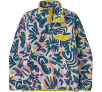Patagonia - Sudaderas - W's LW Synch Snap-T P/O Wild Botanist: Tidal Teal para Mujer - Talla M - Caqui Caqui M