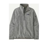 Patagonia Suéter para damas Better Sweater 1/4 Zip Fleece blanco L